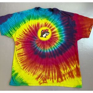 Buc-ee's  Tie-Dye T-Shirt‎ Unisex 2XL (20-22) Multicolor Retro Festival